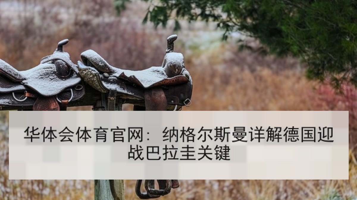 华体会体育官网: 纳格尔斯曼详解德国迎战巴拉圭关键
